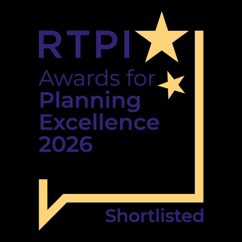 DHA Planning Celebrates Double Success with Two RTPI Awards for Planning Excellence 2026 Shortlists